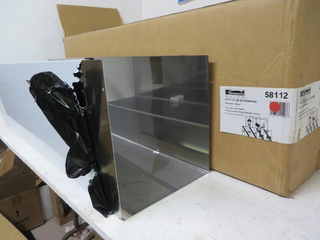 KENMORE WHIRLPOOL STOVE 58112 10FT FLUE EXTENSION NEW KENMORE WHIRLPOOL STOVE 58112 10FT FLUE EXTENSION NEW